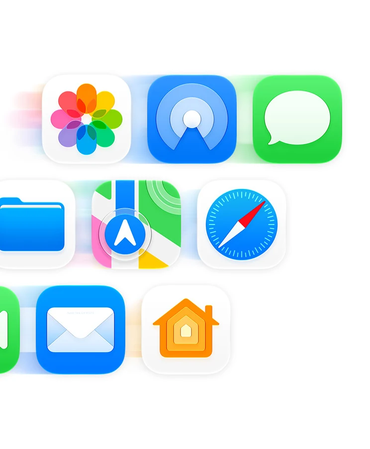 تصویر رسمی اپل از بهبودهای کارایی برنامه‌های اصلی در iOS 27