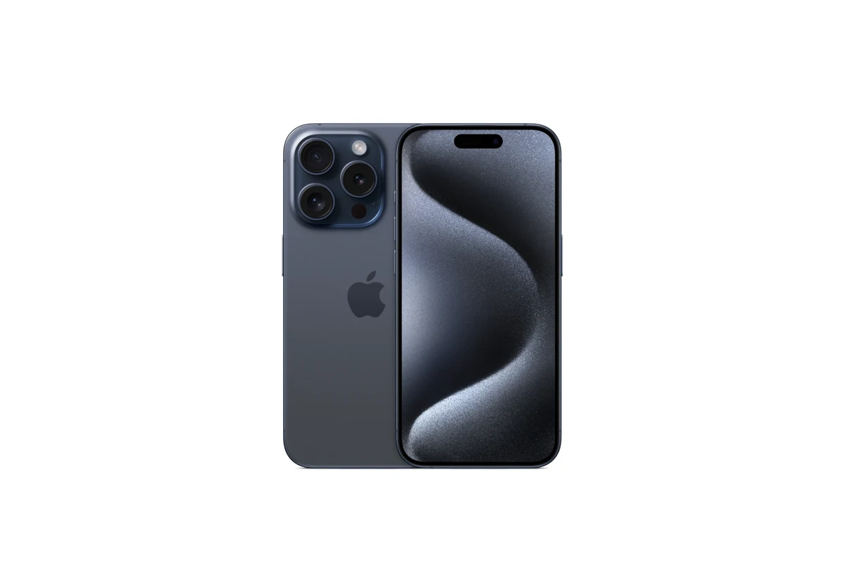 iPhone 15 Pro؛ تیتانیوم آبی