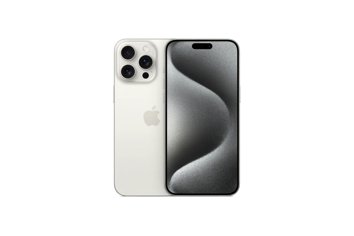 iPhone 15 Pro Max؛ تیتانیوم سفید