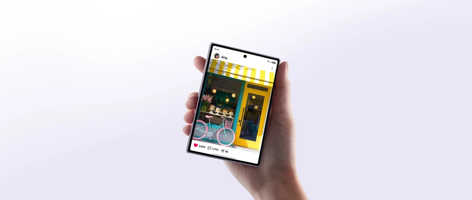 تصویر رسمی سامسونگ؛ Galaxy Z Fold8